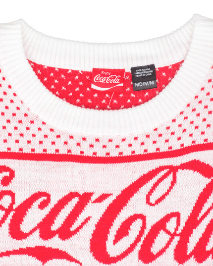 Pull de Noël moche Coca-Cola Ours Polaires Arbres pour hommes