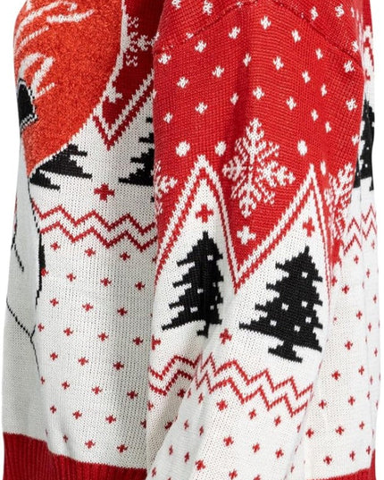 Pull de Noël moche pour femme Coca-Cola avec ours polaire en forme de cœur