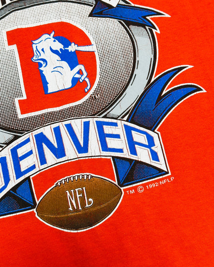 T-shirt vintage des Broncos de Denver | Produit officiel de la NFL