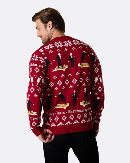 Pull de Noël pour homme pour le 90e anniversaire