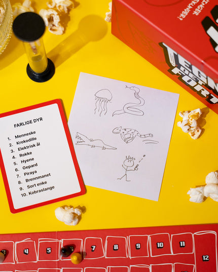 Jeu de société Dessine vite - Amusant pour Pâques