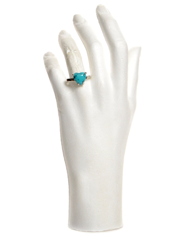 Bague bohème en forme de cœur