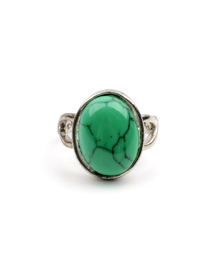Bague Boho Verte II
