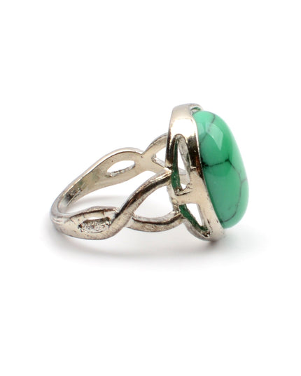 Bague Boho Verte II