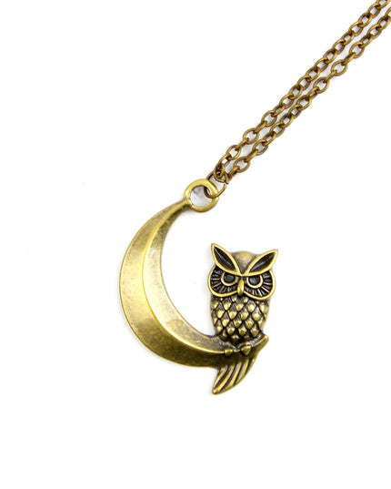 Collier - Hibou Aigle