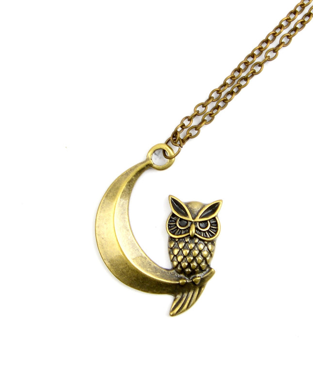 Collier - Hibou Aigle