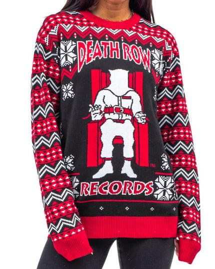 Pull de Noël moche Fair Isle d'un détenu de Death Row Records