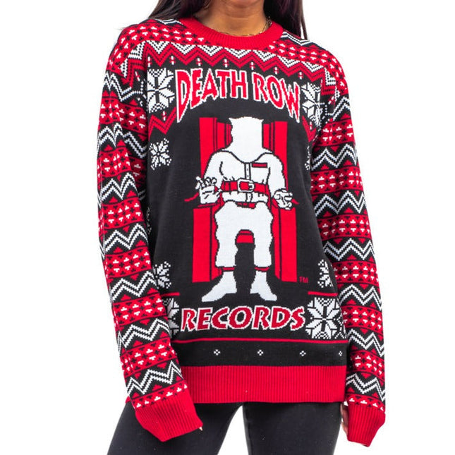 Pull de Noël moche Fair Isle d'un détenu de Death Row Records
