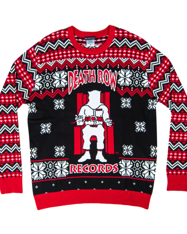 Pull de Noël moche Fair Isle d'un détenu de Death Row Records