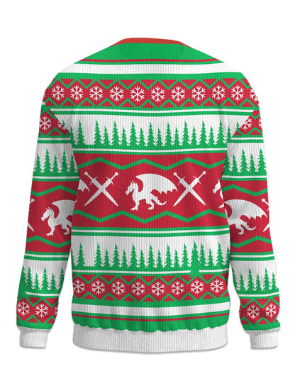 Pull de Noël moche « Mean One » de M. Ronnie James Dio (2024)