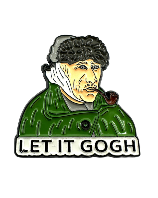 Insigne Let it Gogh | Étiquettes : Accessoires