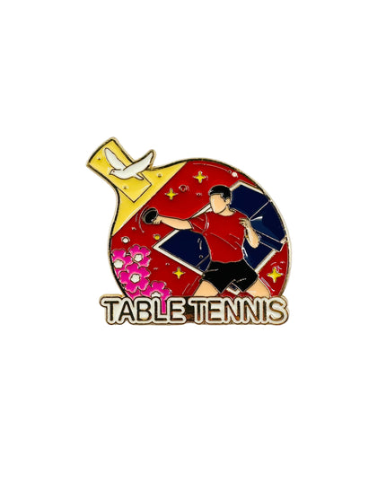 Pin's de tennis de table | Pyjamas et accessoires de Noël pour toute la famille
