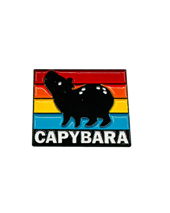 Broche Capybara VIII - Un accessoire charmant pour les amoureux des animaux