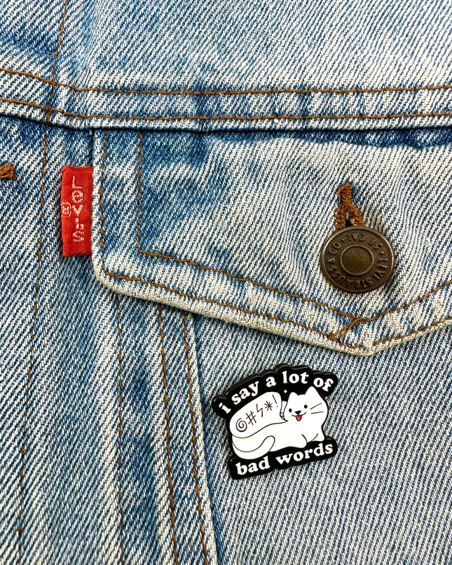 Insigne « Gros mots » | Étiquettes : Accessoires