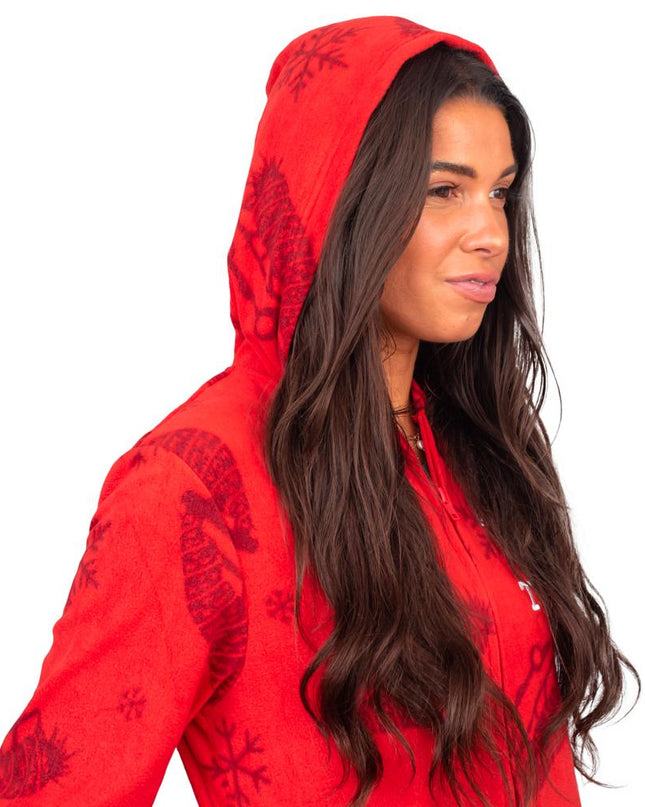 Combinaison pyjama de Noël assortie pour couples Todd et Margo