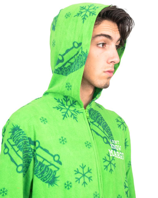 Combinaison pyjama de Noël assortie pour couples Todd et Margo