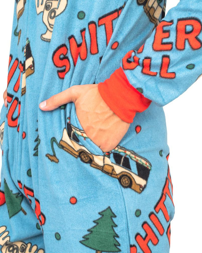 Pyjama-combinaison intégrale Christmas Vacation Shitters pour s'amuser en famille