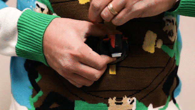 Envie de se déguiser en elfe ? Pull de Noël moche et festif !