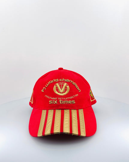 Casquette vintage Michael Schumacher champion du monde