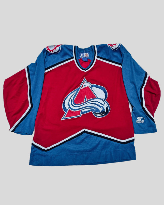 Maillot vintage des Avalanche du Colorado (NHL) | Équipement sportif officiel