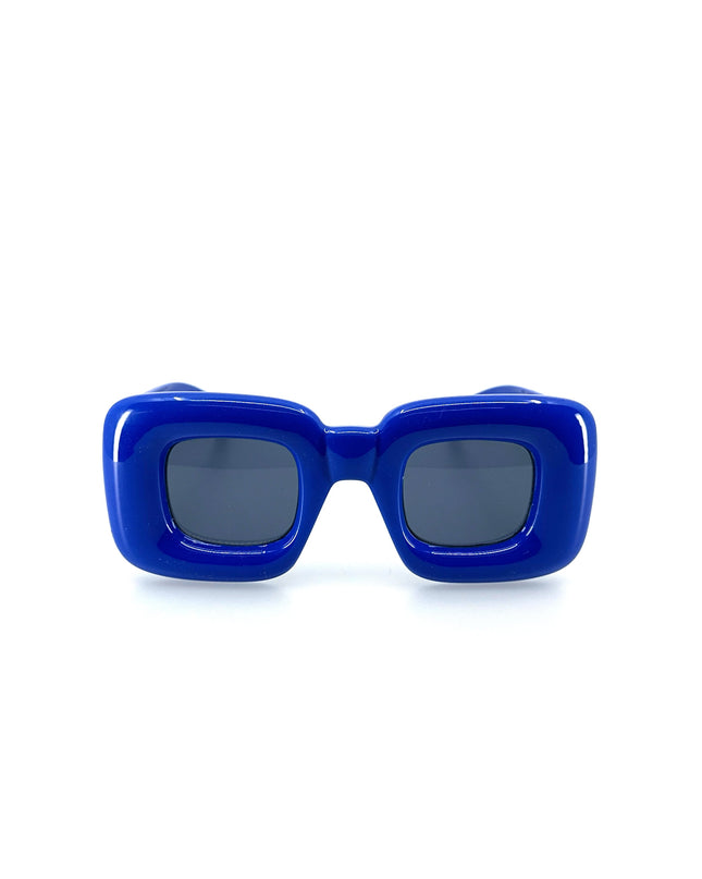 Carré bleu bouffant - Accessoire amusant