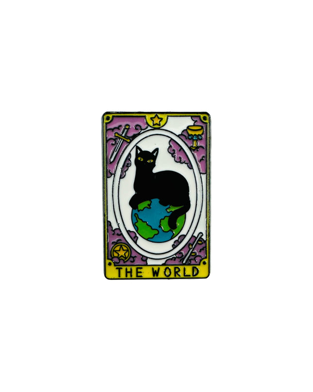 Broche - Tarot du Chat | Le Monde | Accessoires d'Halloween