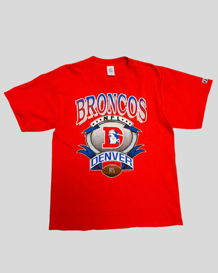 T-shirt vintage des Broncos de Denver | Produit officiel de la NFL