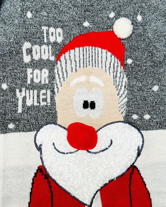 Pull de Noël vintage - Accessoires de Père Noël trop cool
