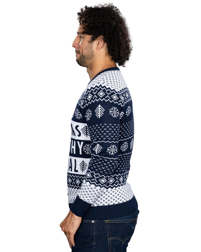 Pull de Noël unisexe Filthy Animal Navy