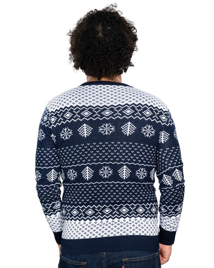 Pull de Noël unisexe Filthy Animal Navy