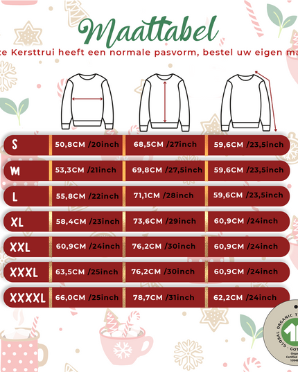 Rudolph avec son pull de Noël à écharpe