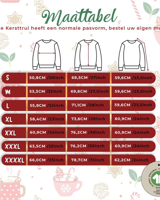 Rudolph avec son pull de Noël à écharpe