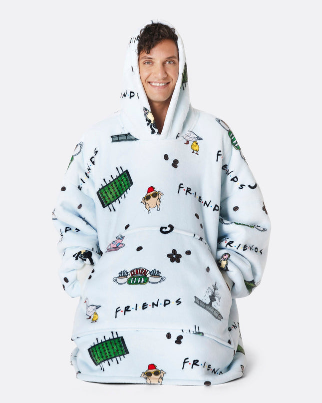 Friends HappyHoodie pour des vêtements d'intérieur confortables et élégants