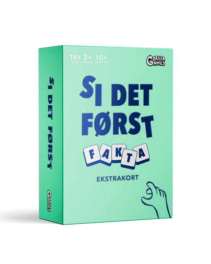 Dis-le en premier - Cartes supplémentaires « Faits » - Extension de jeu