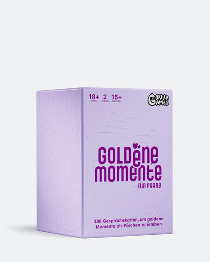 Jeu de société Golden Moments pour couples - Profitez de moments de qualité ensemble