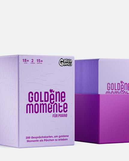 Jeu de société Golden Moments pour couples - Profitez de moments de qualité ensemble