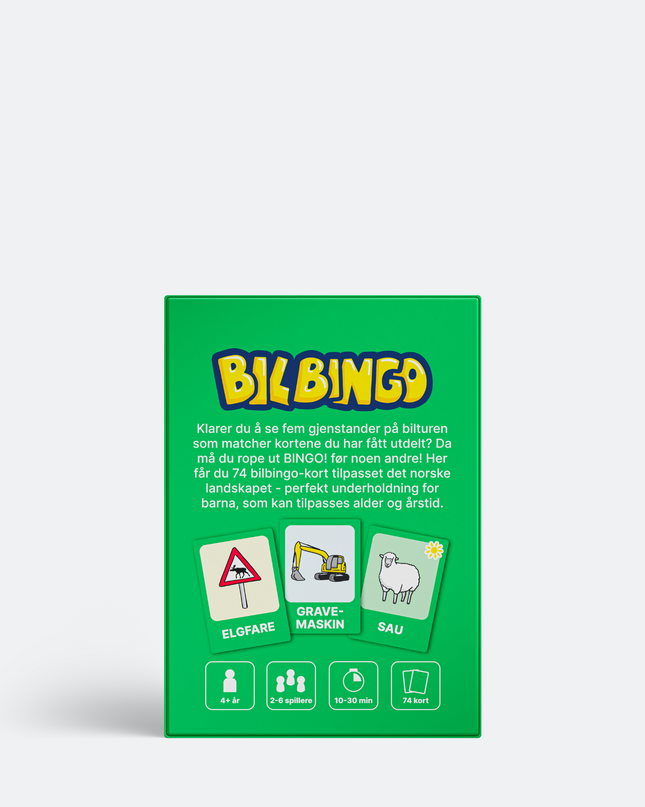 Jeu de bingo de voiture