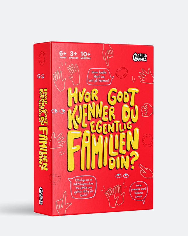 Connaissez-vous vraiment votre famille ? - Un jeu familial amusant