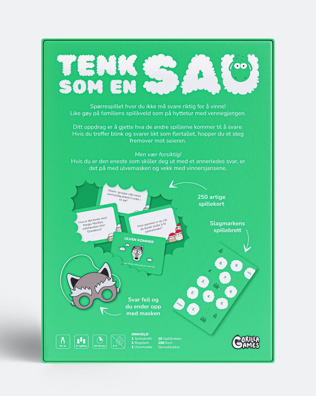 Le jeu de société « Pense comme un mouton » - Un jeu amusant pour Pâques