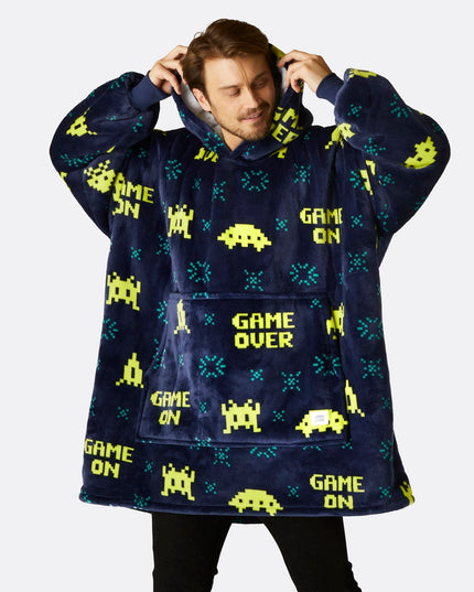 HappyHoodie Game Over - Vêtements d'intérieur amusants pour adultes