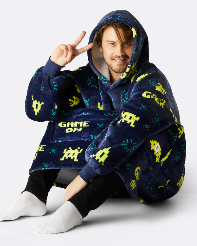 HappyHoodie Game Over - Vêtements d'intérieur amusants pour adultes