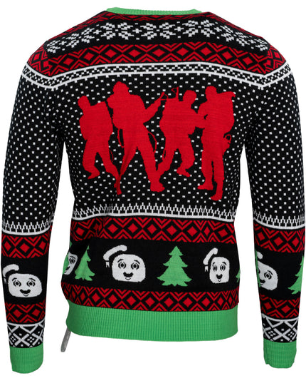Pull de Noël moche lumineux Ghostbusters