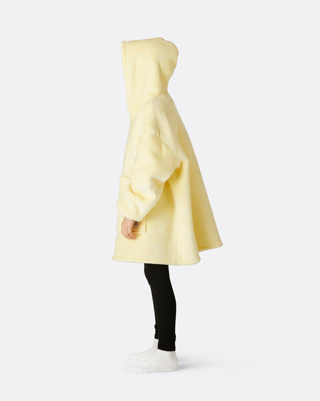 Sweat à capuche jaune HappyHoodie pour enfants