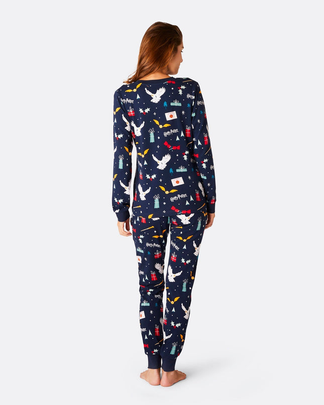 Pyjama bleu Harry Potter pour femme
