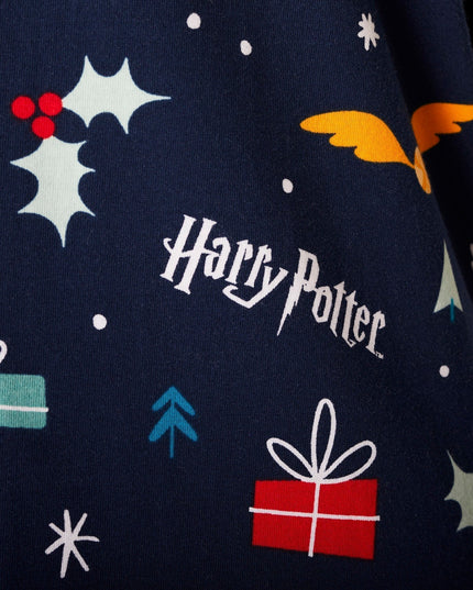 Pyjamas bleus Harry Potter pour toute la famille