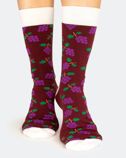 Chaussettes « Offrez-moi du vin » - Le cadeau idéal pour les amateurs de vin