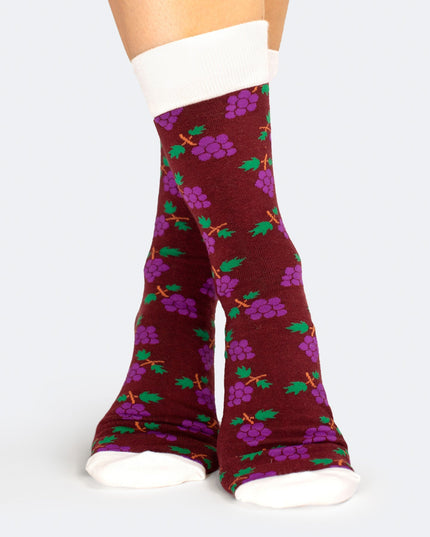 Chaussettes « Offrez-moi du vin » - Le cadeau idéal pour les amateurs de vin