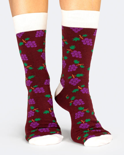 Chaussettes « Offrez-moi du vin » - Le cadeau idéal pour les amateurs de vin