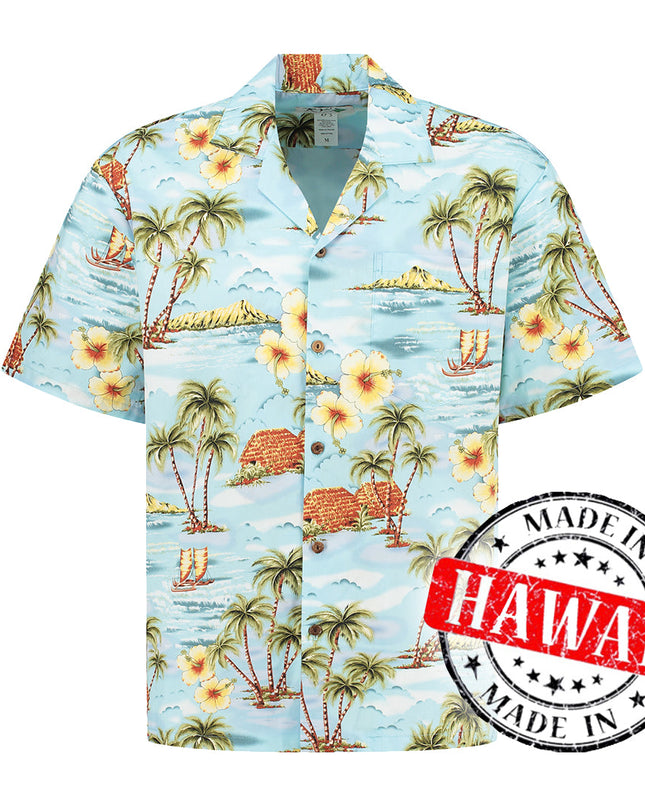 Life in Hawaii Theme Hawaiian Shirt