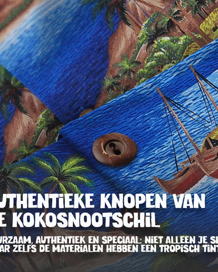 Chemise hawaïenne en navigation autour d'Hawaï